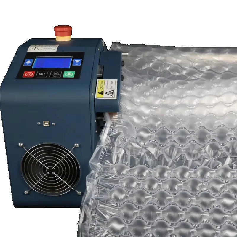 Air Bubble Wrap Roll Packaging - Máquina de Embalagem com Almofadas de