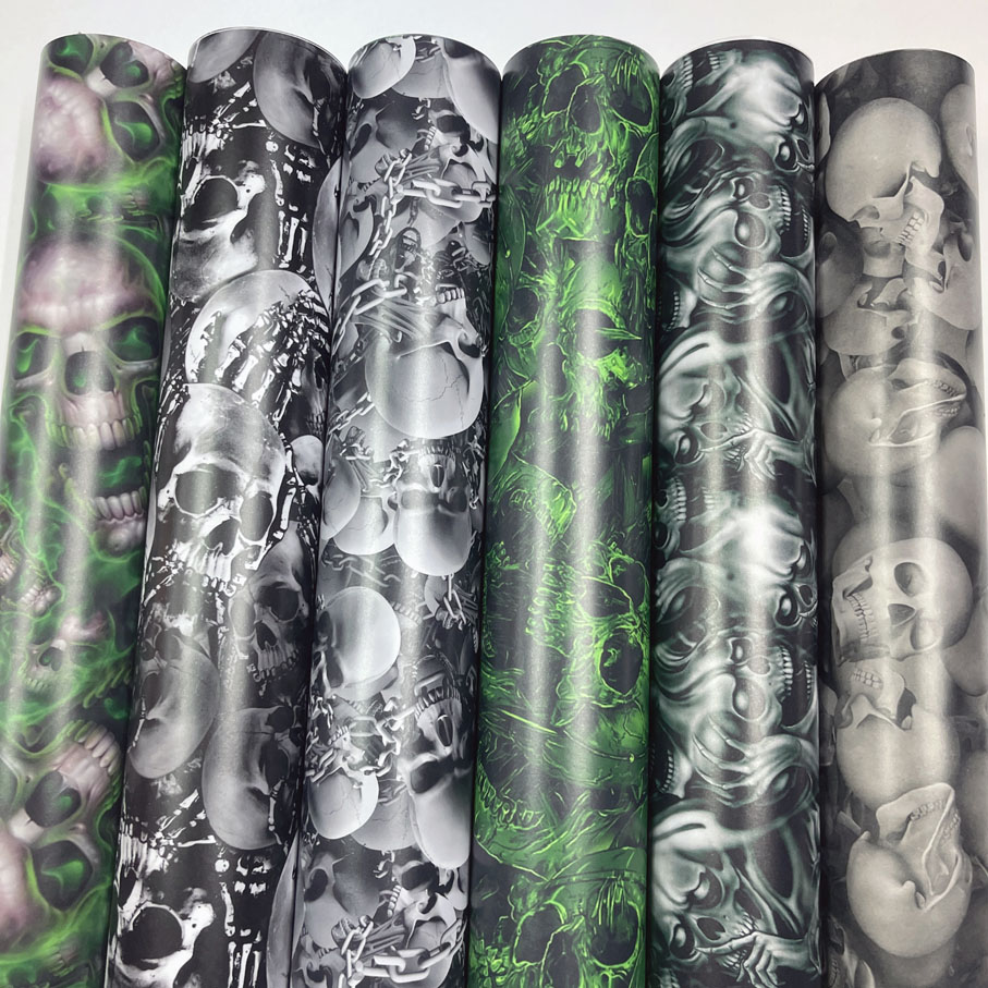Air Bubble Wrap Roll Packaging - Diferente novo graffiti crânio adesivo pomba