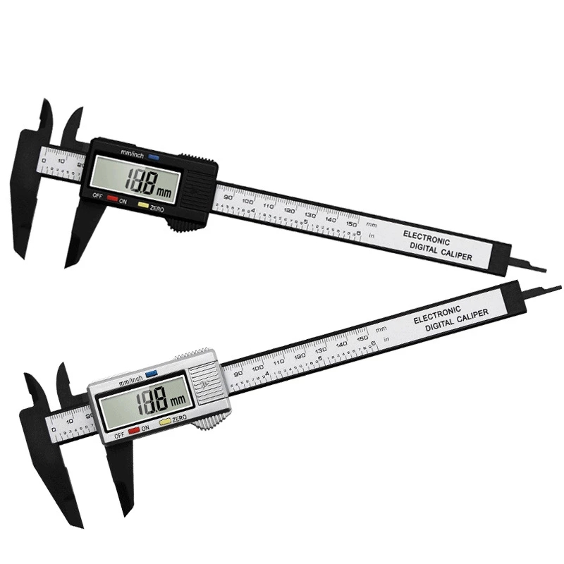 Digital Caliper 150Mm Stainless Steel - Digital Eletrônica Vernier Caliper, Régua Sobrancelha