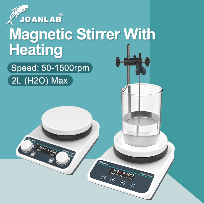 Lab Magnetic Stirrer Hot Plate - Joanlab agitador magnético com agitador de