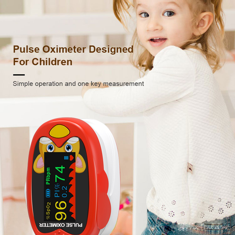 Pulse Oximeter Fingertip Rechargeable - Oxímetro de Pulso Recarregável com Medidor