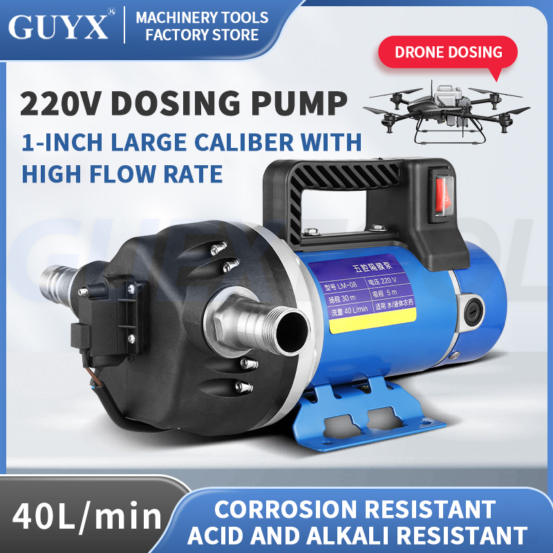 Mini Peristaltic Pump 12V - Bomba de dosagem de drones 12V/48-60V/220V