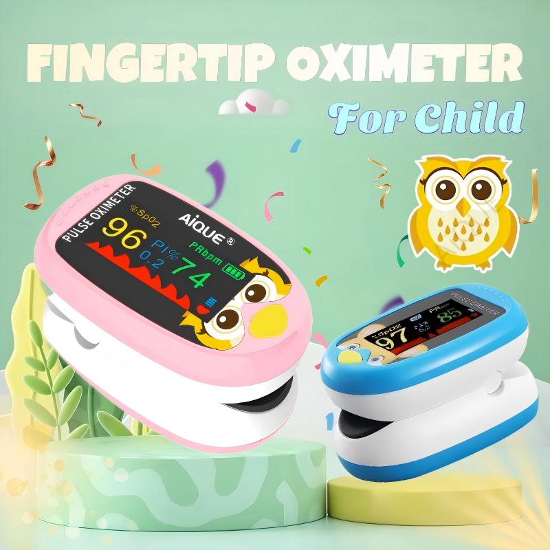 Pulse Oximeter Fingertip Rechargeable - Aique criança dedo oxímetro de pulso