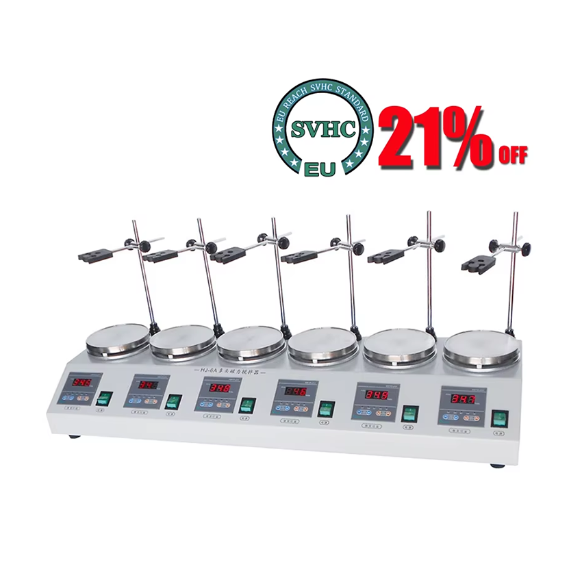 Lab Magnetic Stirrer Hot Plate - Agitador Magnético de Aquecimento 220V com