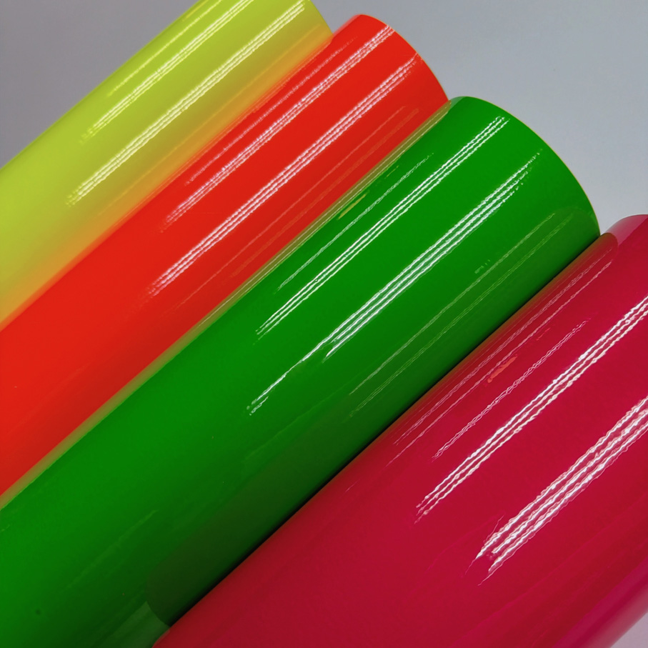 Air Bubble Wrap Roll Packaging - Rolo de vinil adesivo neon fluorescente
