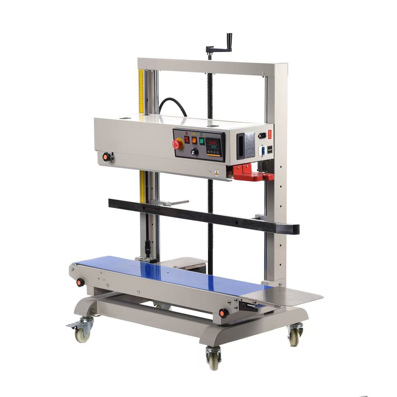 Plastic Bag Impulse Heat Sealer - Seladora de Banda Contínua Vertical, Seladora