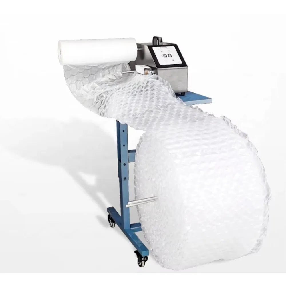 Air Bubble Wrap Roll Packaging - Máquina de Embalagem com Almofadas de