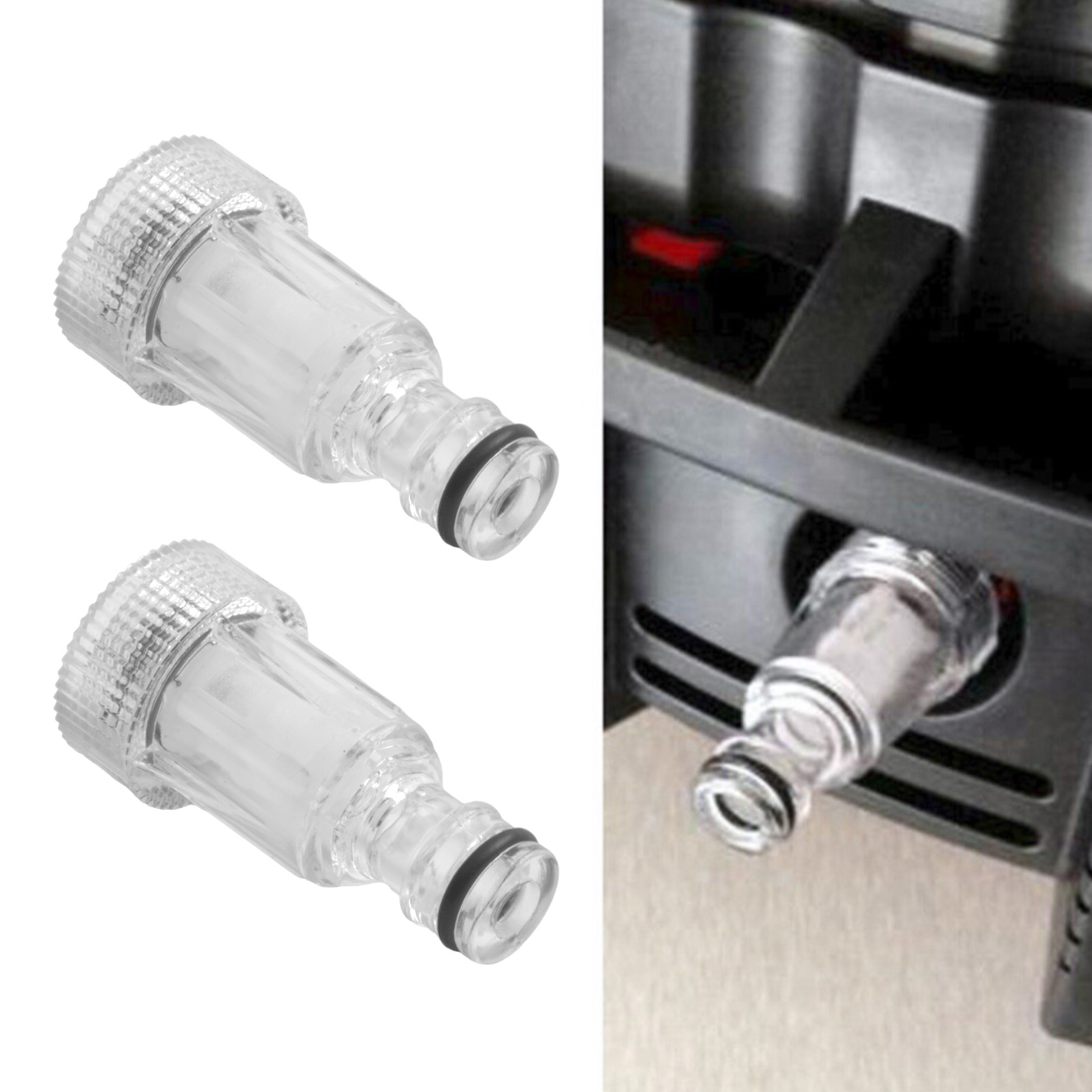 Vacuum Chamber Kit With Pump - Conector de entrada de filtro de