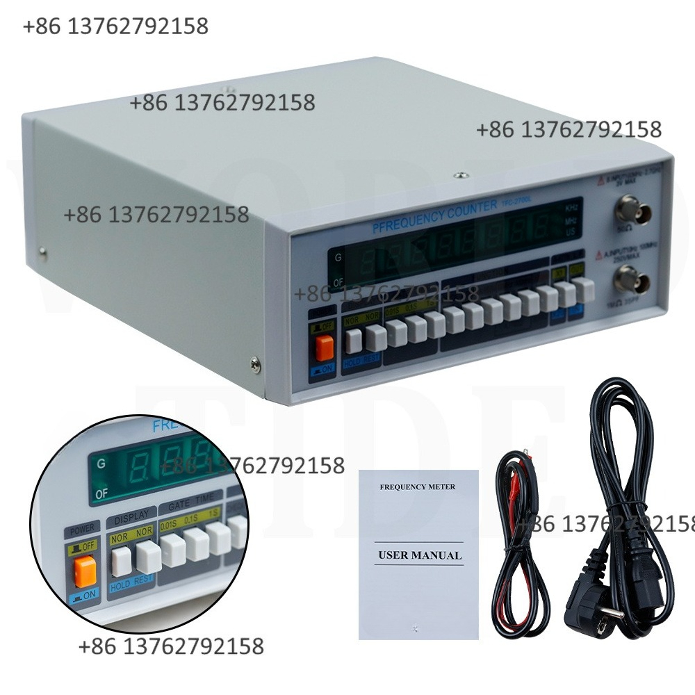 Test Instruments - Contador de Frequência Multifuncional de Alta