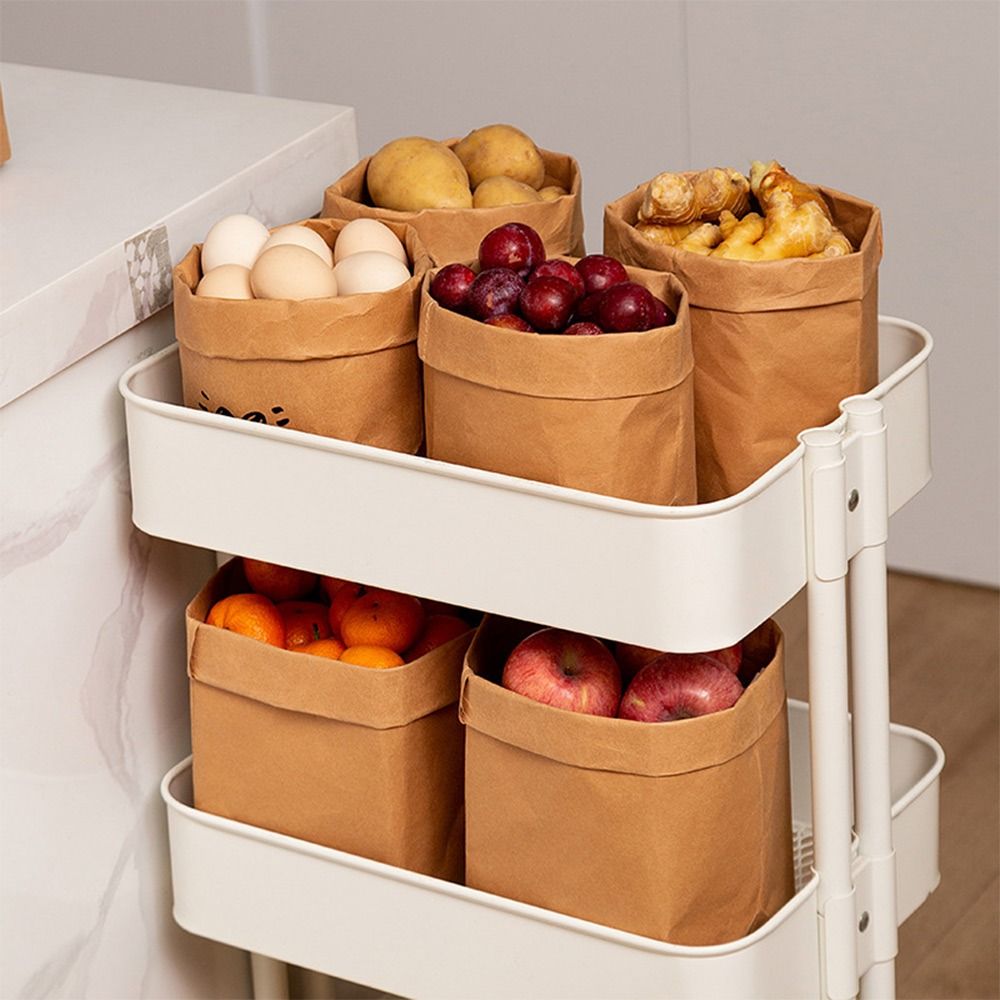 Packaging - Saco de Papel Kraft Reutilizável de