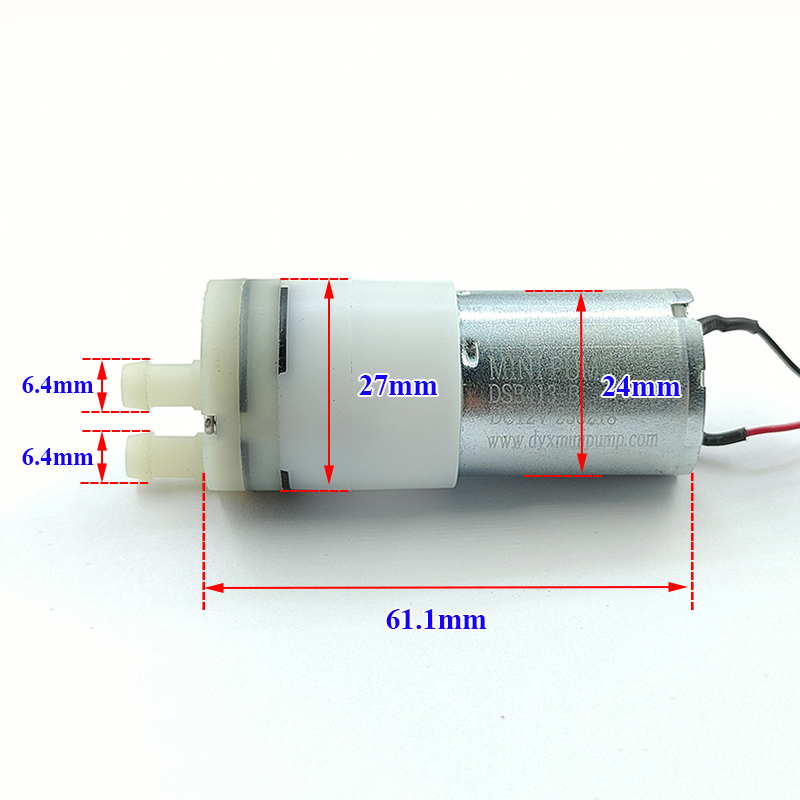 Mini Peristaltic Pump 12V - Bomba de Diafragma Pequena DC 12V