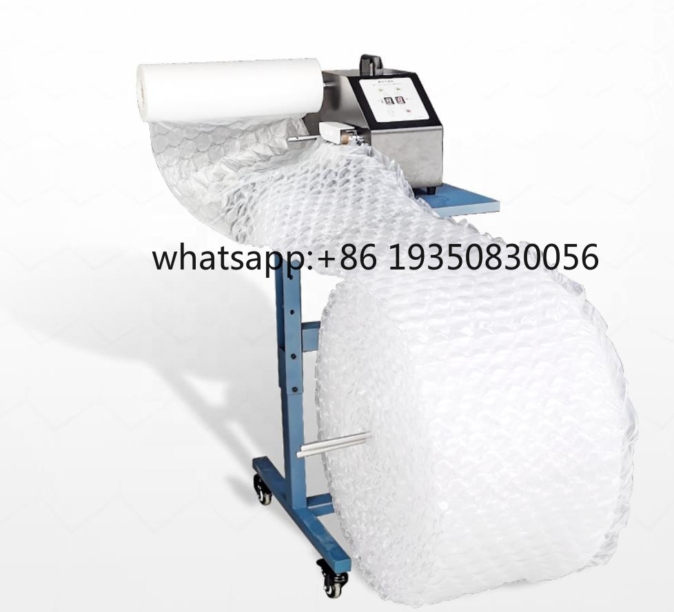 Air Bubble Wrap Roll Packaging - Máquina de Embalagem com Almofadas de