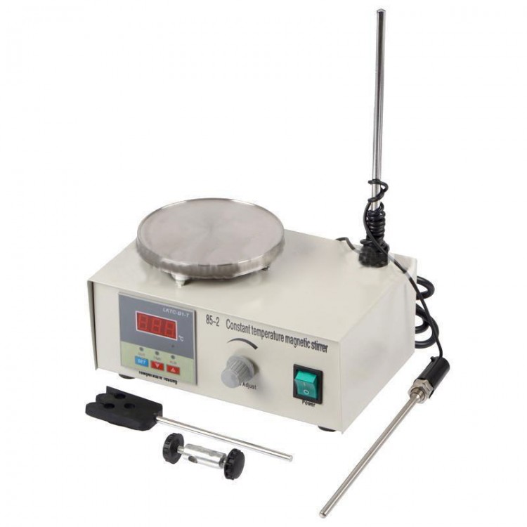 Lab Magnetic Stirrer Hot Plate - Agitador Magnético de Laboratório com Temperatura