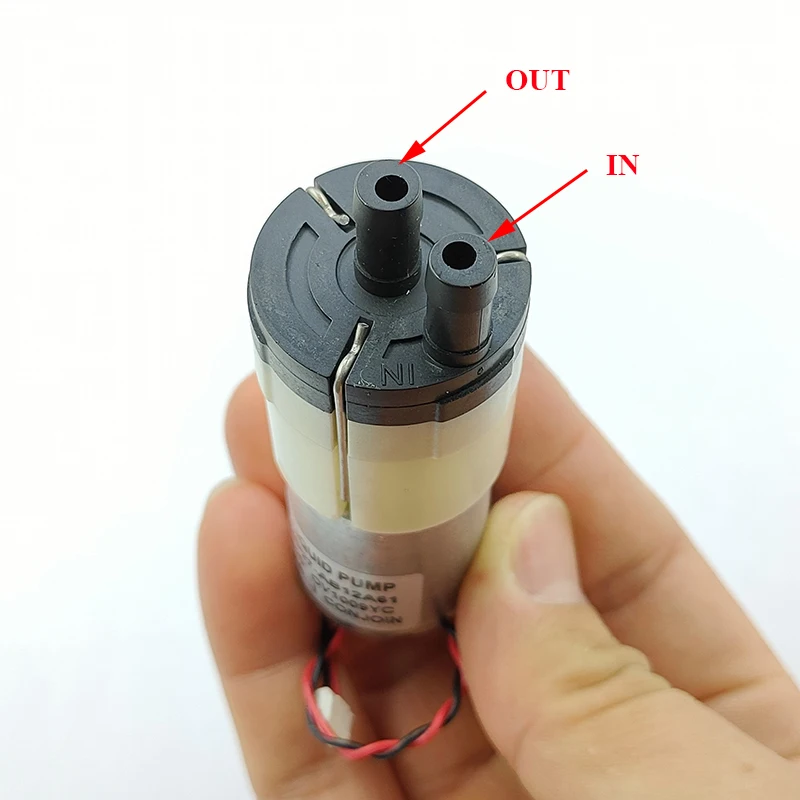 Mini Peristaltic Pump 12V - Bomba de Líquido Mini Diafragma CJWP27-AB12A61