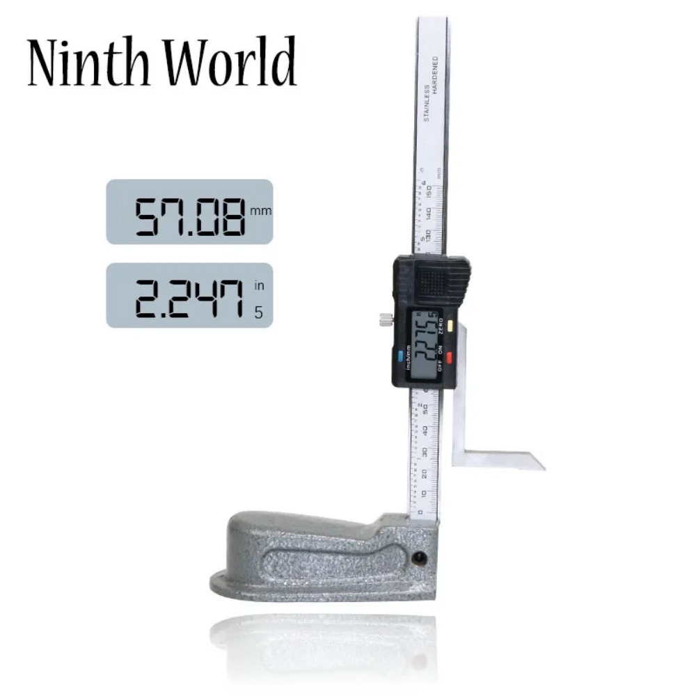 Digital Caliper 150Mm Stainless Steel - Medidor de altura digital eletrônico, 0-150mm,