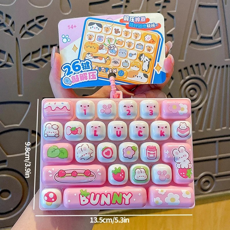 Clicker de Teclado Anti-Stress - Packaging avaliação e preço