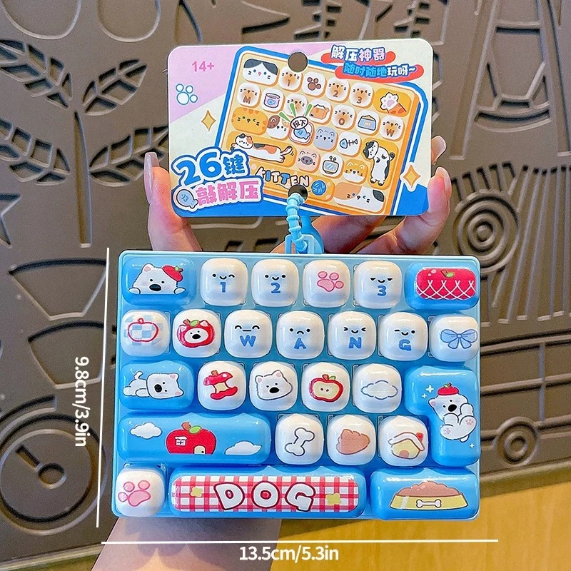 Clicker de Teclado Anti-Stress - Packaging avaliação e preço