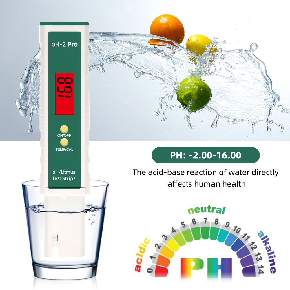 Yieryi medidor de ph digital c - Ph Meter Digital Water Tester avaliação e preço