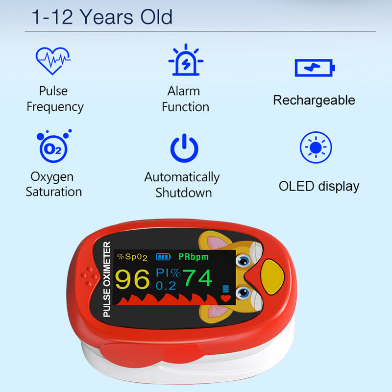 Oxímetro de Pulso Recarregável - Pulse Oximeter Fingertip Rechargeable avaliação e preço