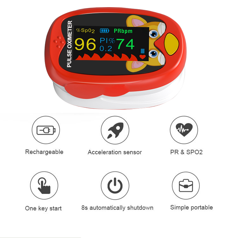 Oxímetro de Pulso Recarregável - Pulse Oximeter Fingertip Rechargeable avaliação e preço