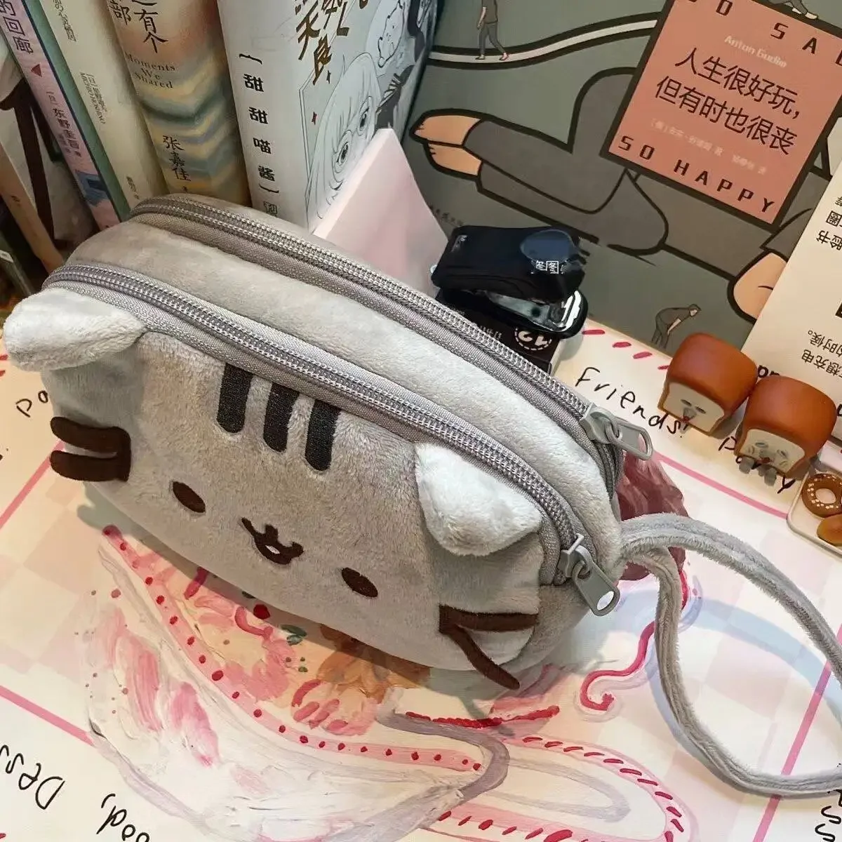 Estojo de Lápis Kawaii Pusheen - Packaging avaliação e preço