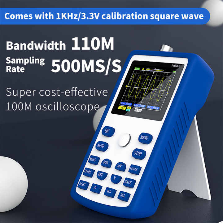 Osciloscópio Digital Portátil  - Fnirsi Digital Oscilloscope Handheld avaliação e preço
