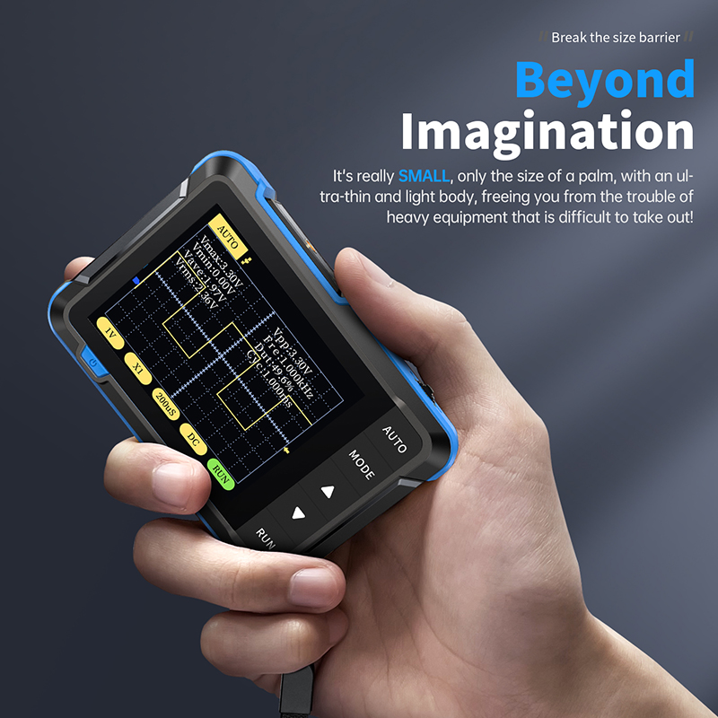 FNIRSI DSO152 Mini Osciloscópi - Fnirsi Digital Oscilloscope Handheld avaliação e preço