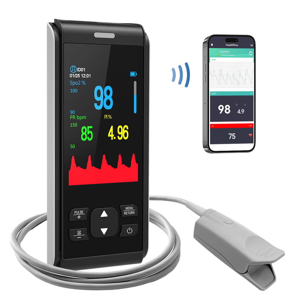 Oxímetro de pulso portátil Hea - Pulse Oximeter Fingertip Rechargeable avaliação e preço