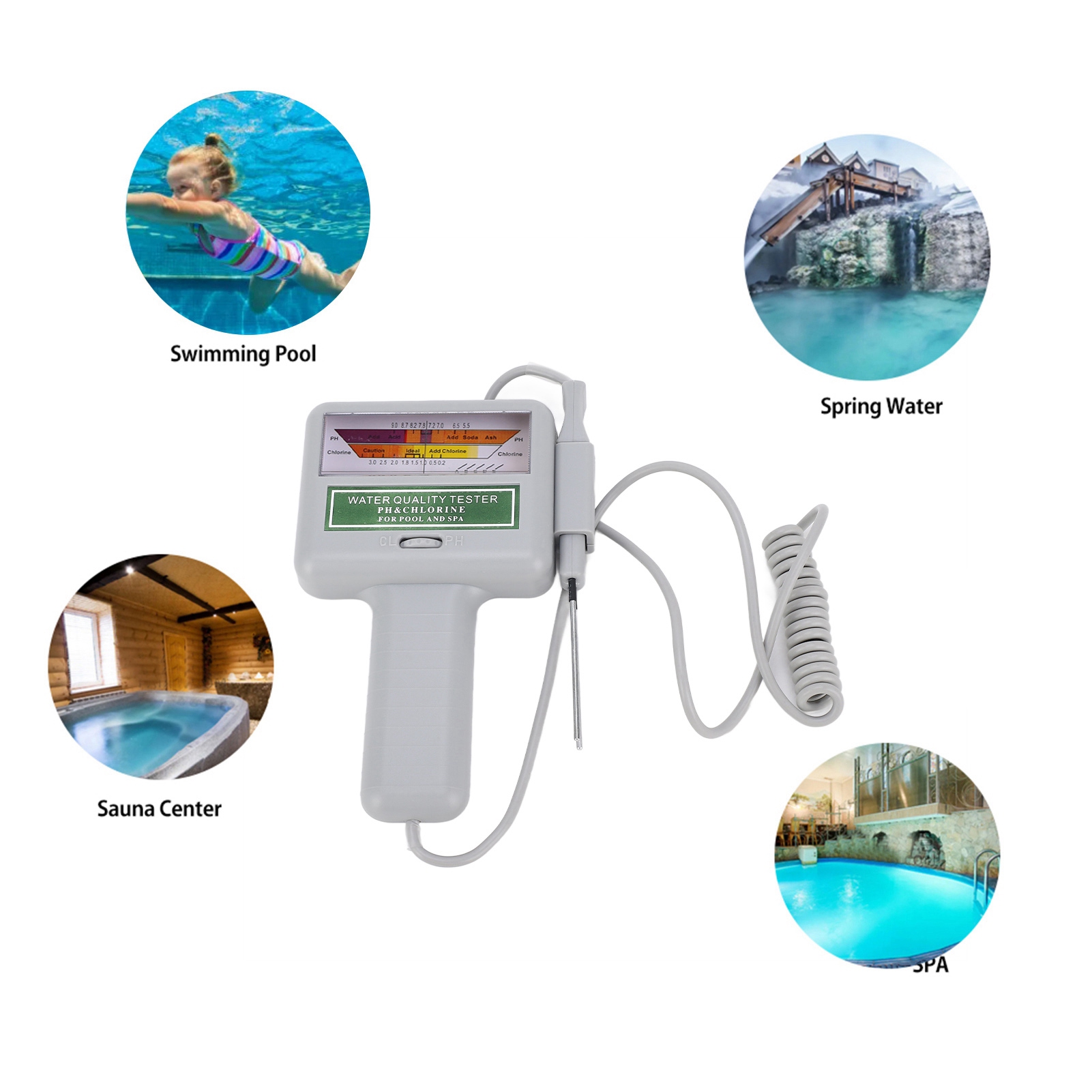 Testador Digital de Água para  - Ph Meter Digital Water Tester avaliação e preço