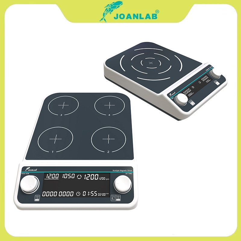 Agitador magnético múltiplo de - Lab Magnetic Stirrer Hot Plate avaliação e preço