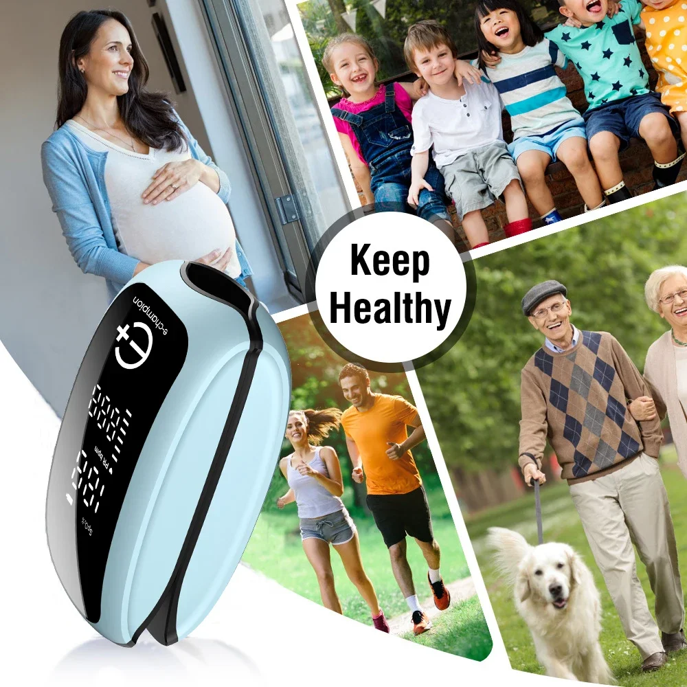 Kit com 5 Oxímetros de Dedo Re - Pulse Oximeter Fingertip Rechargeable avaliação e preço