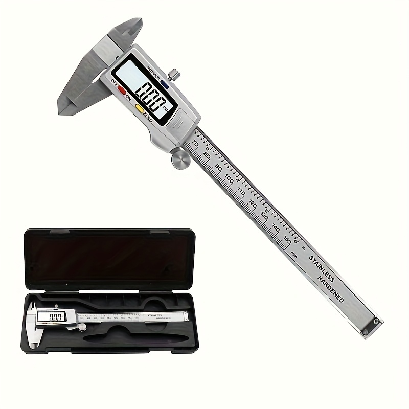 Paquímetro Digital de Aço Inox - Digital Caliper 150Mm Stainless Steel avaliação e preço