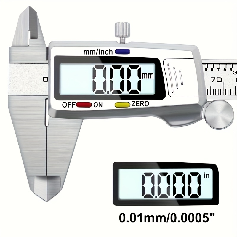 Paquímetro Digital de Aço Inox - Digital Caliper 150Mm Stainless Steel avaliação e preço