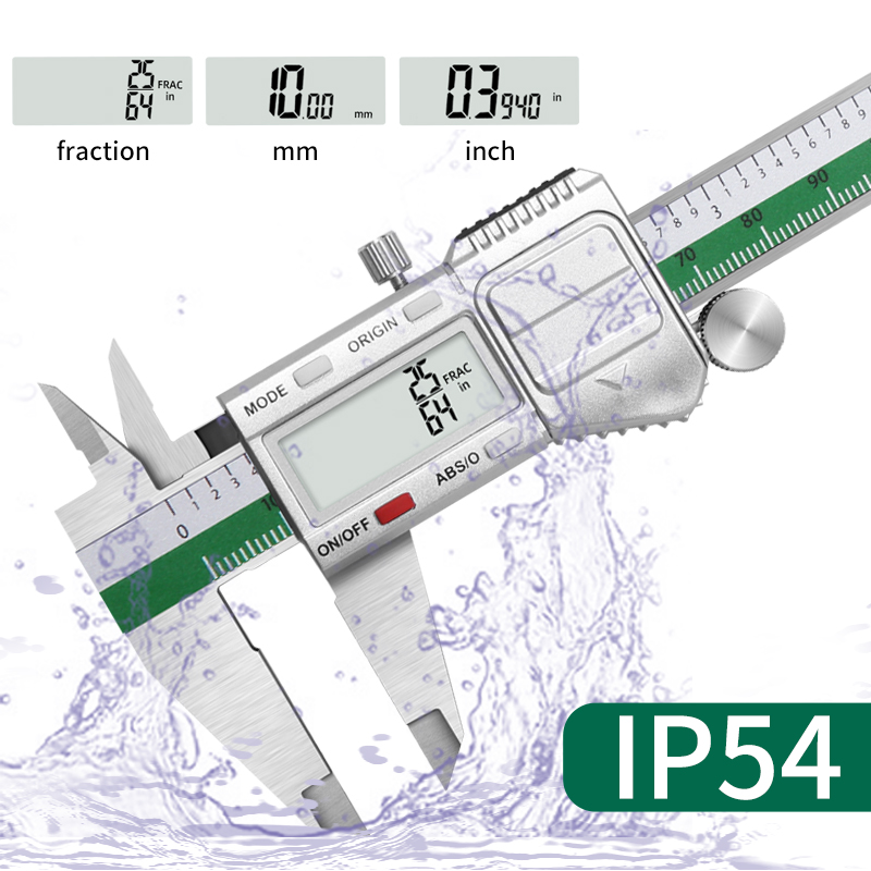 Et54 150mm 0.01mm paquímetro d - Digital Caliper 150Mm Stainless Steel avaliação e preço