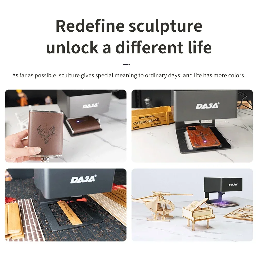 Daja gravador a laser cnc diy  - Fiber Laser Marking Machine 30W avaliação e preço