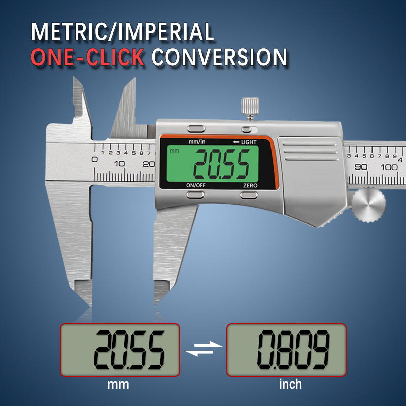 150mm Retroiluminado Digital C - Digital Caliper 150Mm Stainless Steel avaliação e preço