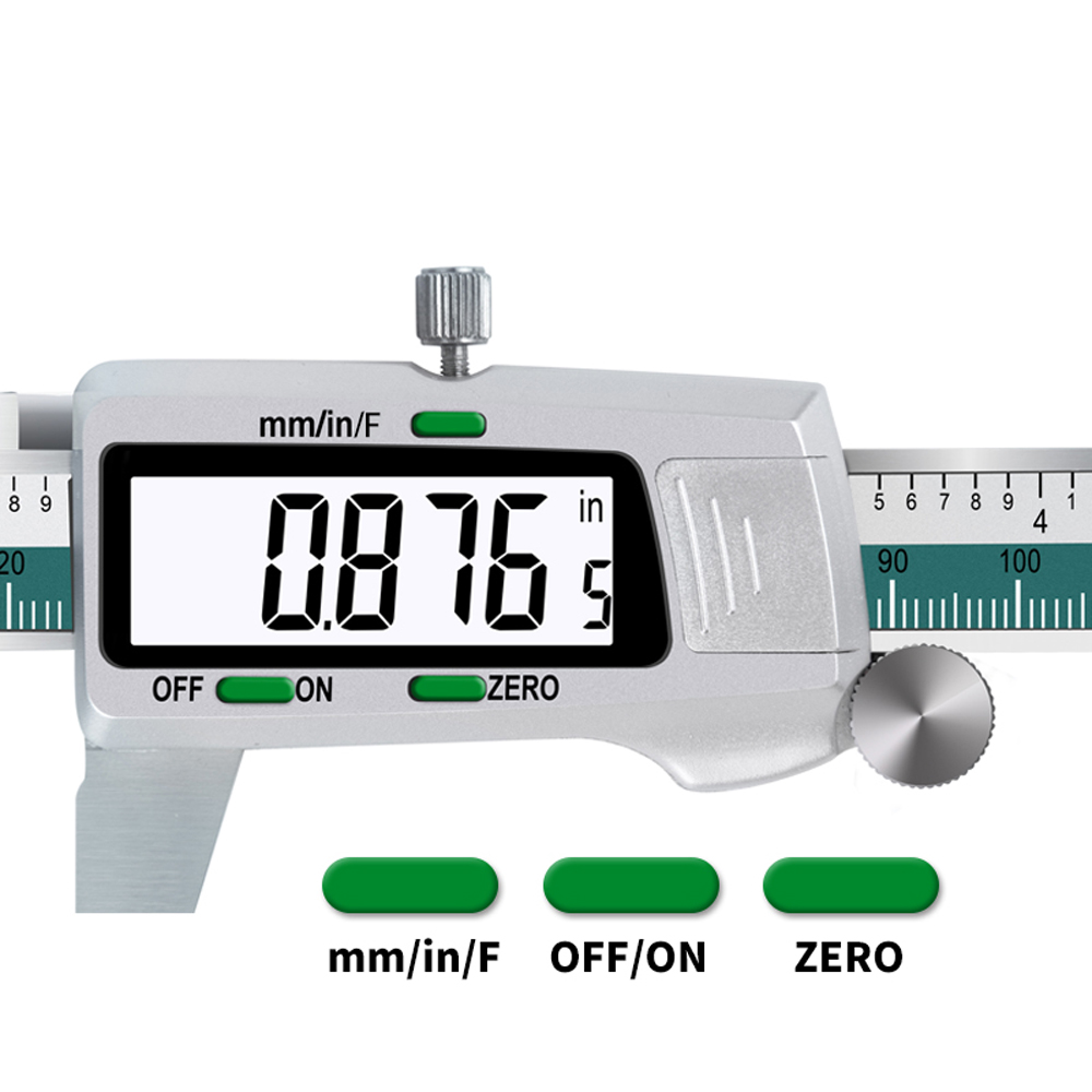 Aço inoxidável Eletrônico LCD  - Digital Caliper 150Mm Stainless Steel avaliação e preço
