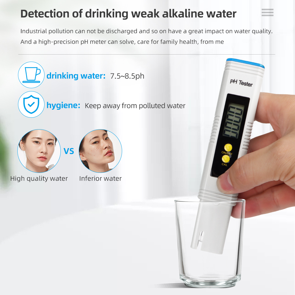 Medidor de Qualidade da Água D - Ph Meter Digital Water Tester avaliação e preço
