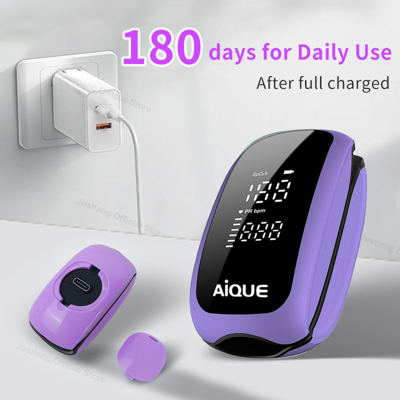 AiQUE Oxímetro de pulso digita - Pulse Oximeter Fingertip Rechargeable avaliação e preço