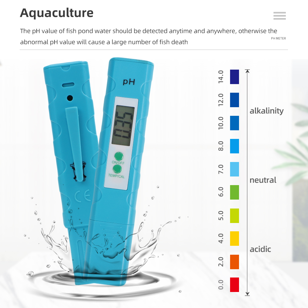 Medidor de pH para Aquário, Ca - Ph Meter Digital Water Tester avaliação e preço
