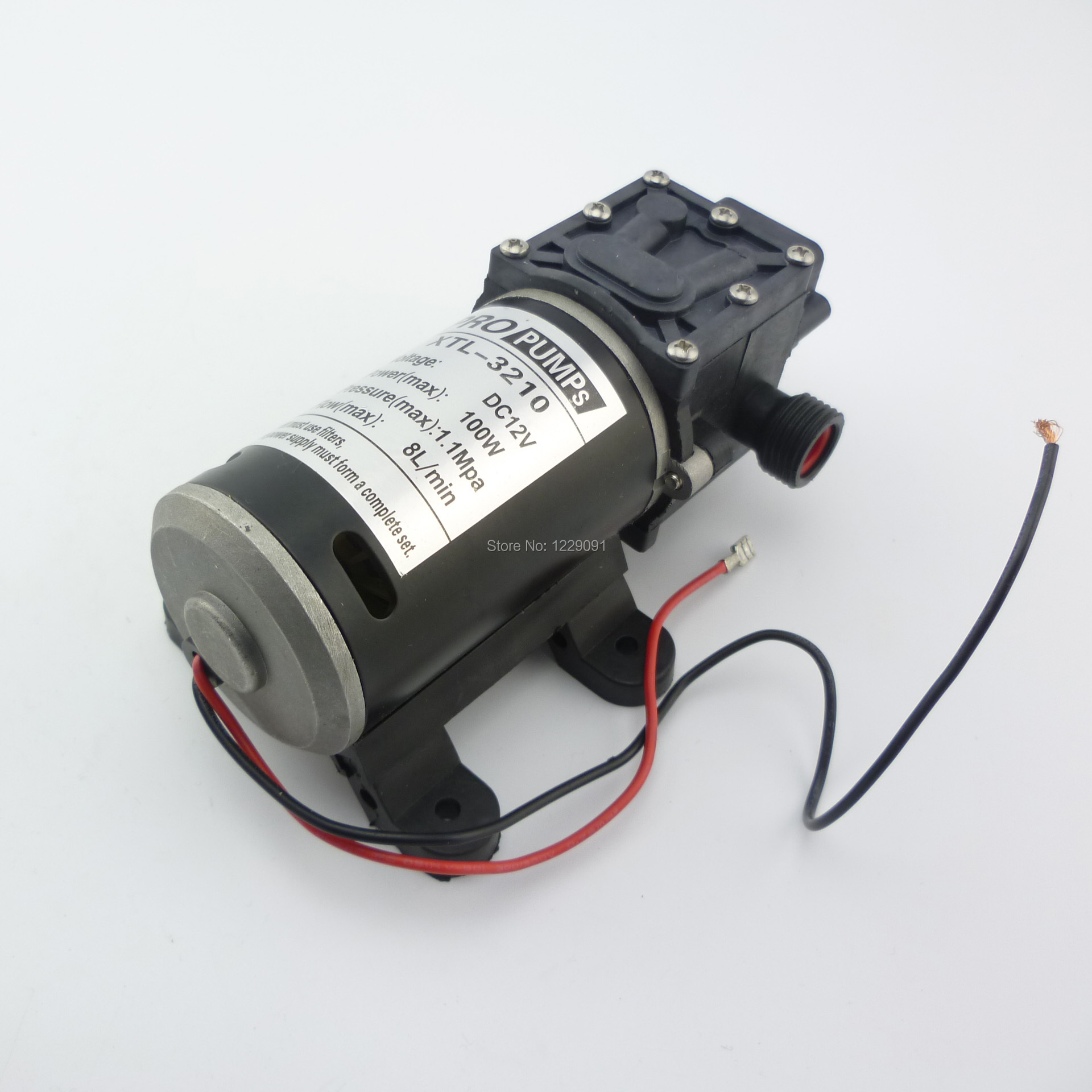 1 peça 8l/min 100w dc 12v 24 b - Mini Peristaltic Pump 12V avaliação e preço