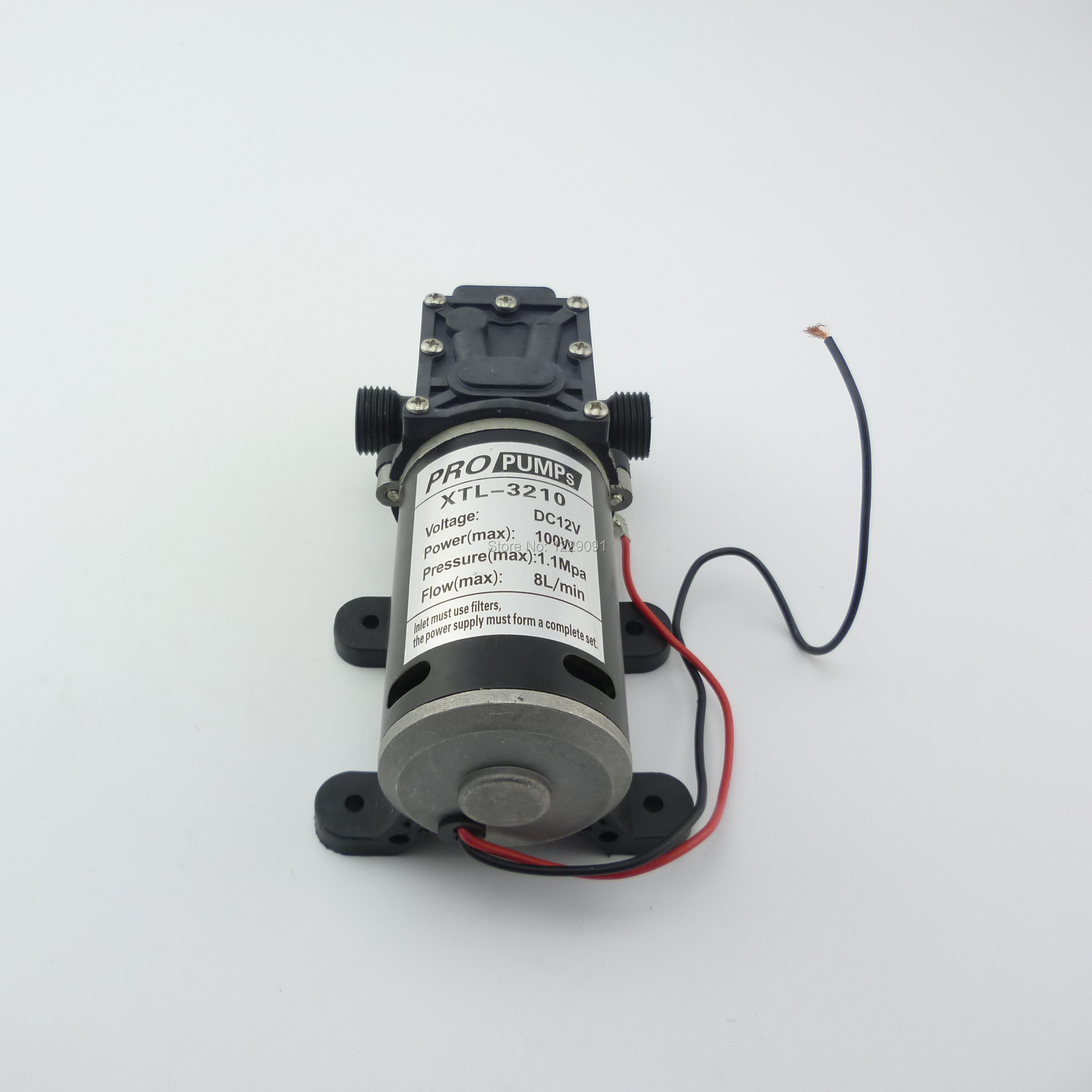 1 peça 8l/min 100w dc 12v 24 b - Mini Peristaltic Pump 12V avaliação e preço