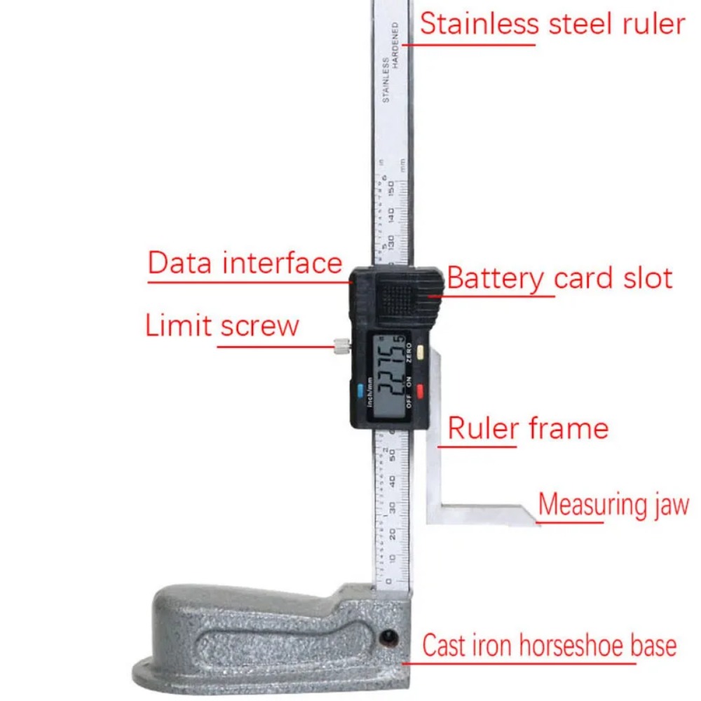 Medidor de altura digital elet - Digital Caliper 150Mm Stainless Steel avaliação e preço