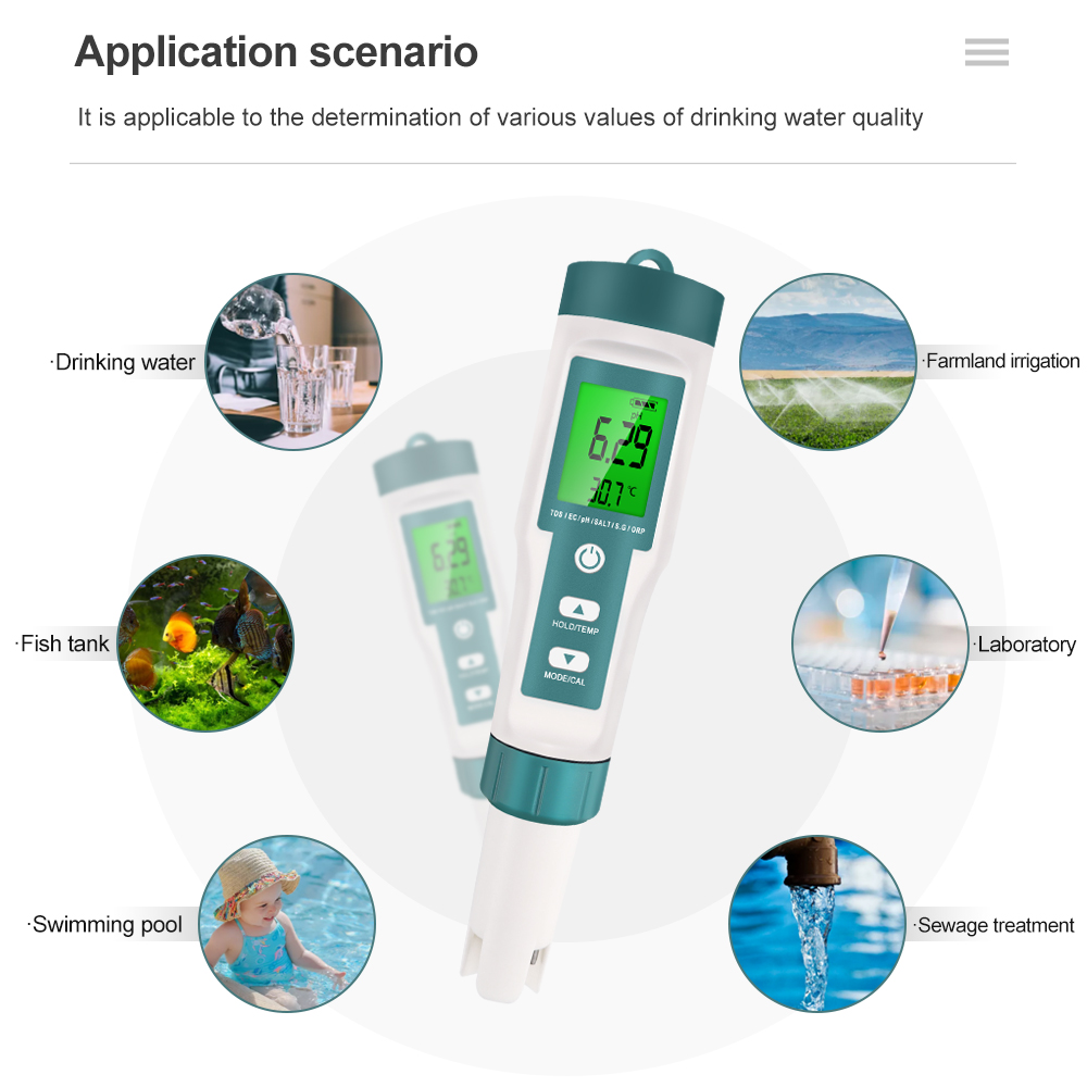Testador digital de qualidade  - Ph Meter Digital Water Tester avaliação e preço