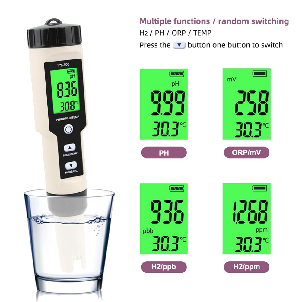 Digital Hydrogen Ion Concentra - Ph Meter Digital Water Tester avaliação e preço
