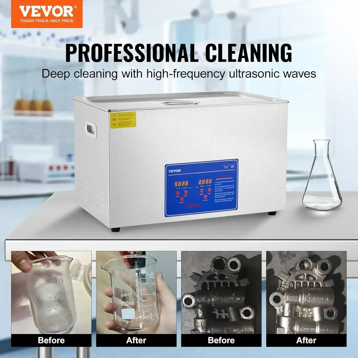 Estoque Limitado! Limpador Ult - Ultrasonic Cleaner 30L Industrial avaliação e preço