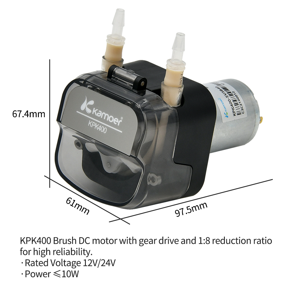 Kamoer High Flow bomba peristá - Mini Peristaltic Pump 12V avaliação e preço