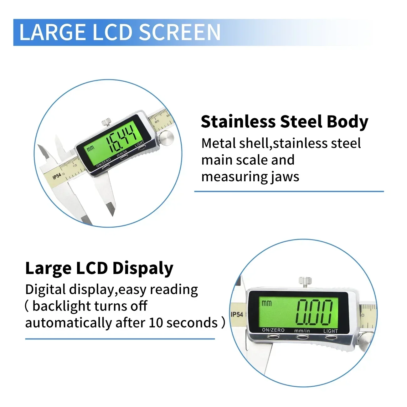 Shahe novo paquímetro digital  - Digital Caliper 150Mm Stainless Steel avaliação e preço